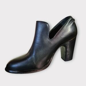 Rag & Bone Grove Black Leather Heeled Boot